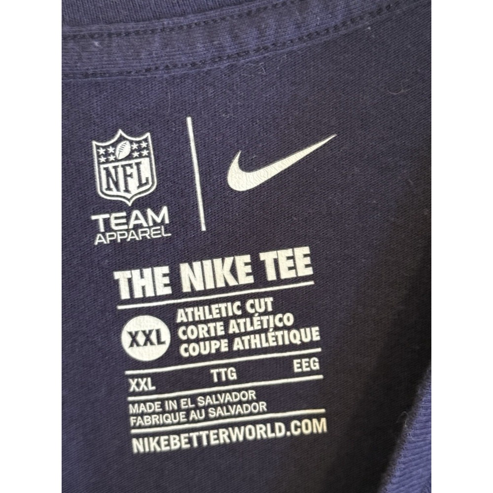 Dallas Cowboys  T Shirt Womens‎ 2XL XXL Blue Nike Team Apparel - Picture 4 of 6
